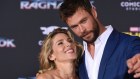 Elsa Pataky and Chris Hemsworth at the world premiere of the movie Thor.