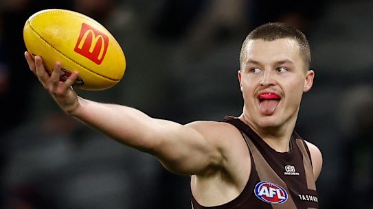 Ginnivan really couldn’t resist.