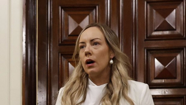 ‘Let’s not talk about us’: Liberals won’t sanction Renee Heath over speaking events