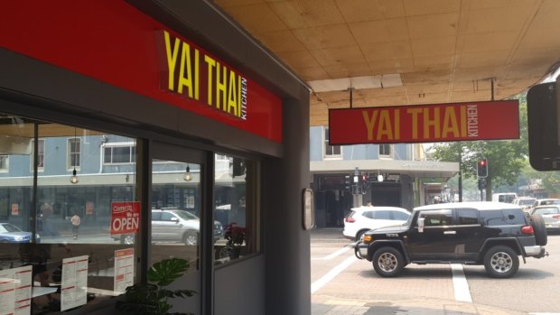 Yai Thai Kitchen in Gosford has been fined $1500 over two separate visits from inspectors.