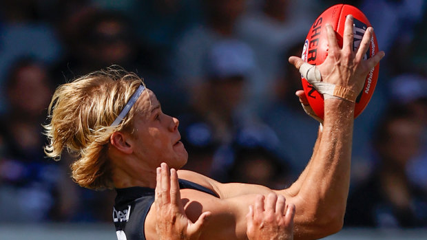 Carlton’s Tom De Koning is out of contract and in demand.