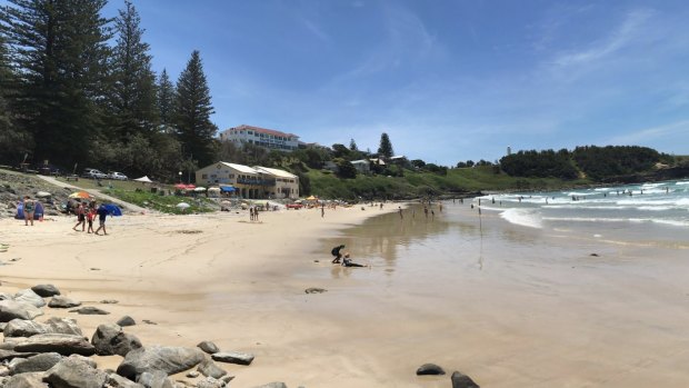 Main Beach at Yamba.