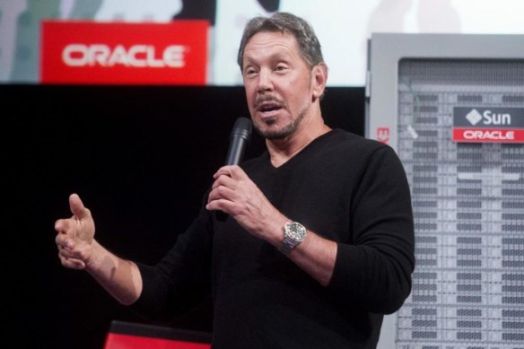 Larry Ellison, of Oracle, is one of the richest people in the world.