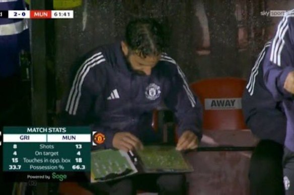 This is the picture that spells the end for Ruben Amorim at Manchester  United
