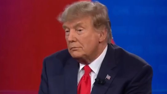 Donald Trump doubles down on his claims against E. Jean Carroll.