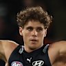 Carlton forward Charlie Curnow.