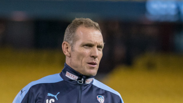 Architect: Sydney FC could lose star goalkeeping coach John Crawley.