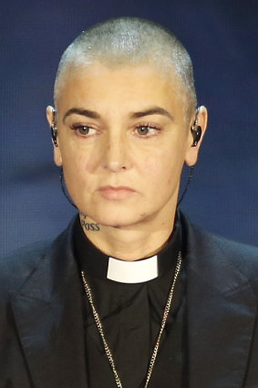 Sinead O'Connor performs in 2014.
