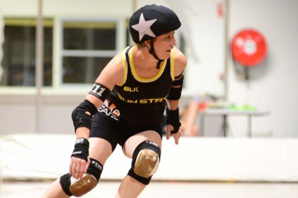 In her spare time, Sue Witten is a keen roller derby competitor.