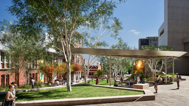 ‘It’s a hot desert’: $55m Perth Cultural Centre green makeover to curb ‘heat island effect’