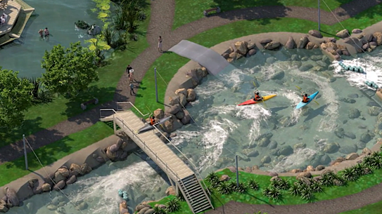 The planned Redlands Whitewater Center in Birkdale.