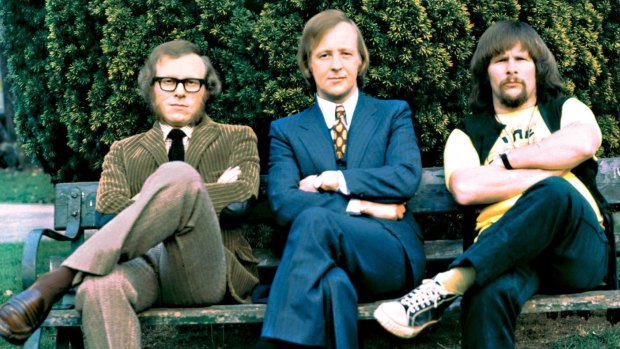 Graeme Garden, Tim Brooke-Taylor and Bill Oddie.
