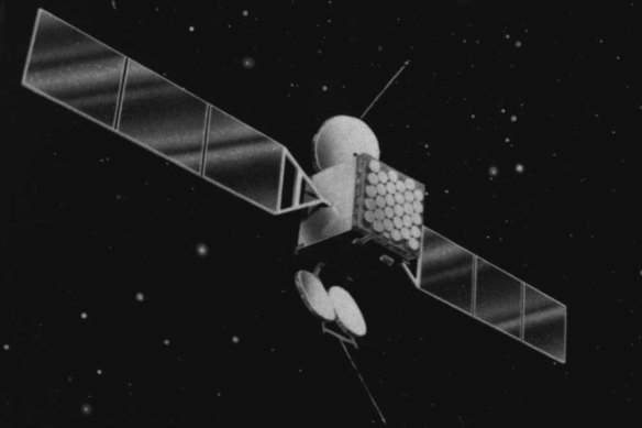 Optus B-series satellite.