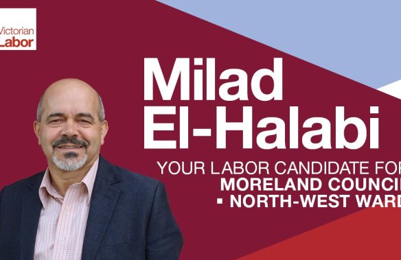Milad El-Halabi is accused of rigging a council election.