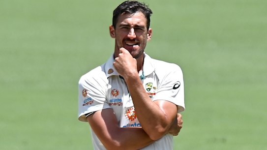 After a strong start to the series, Mitchell Starc's form tapered.