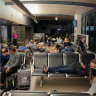 Broome travellers forced to sleep on Geraldton Airport floor after fog causes overnight flight chaos
