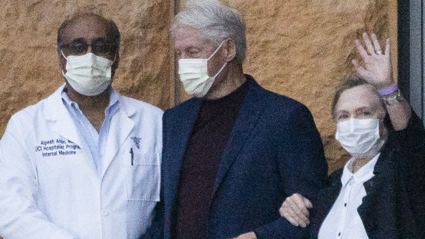 Former US president Bill Clinton released from hospital