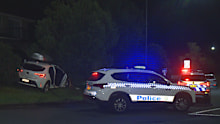 Two teens are in custody after a public shooting and police pursuit in Eagle Vale, Sydney.