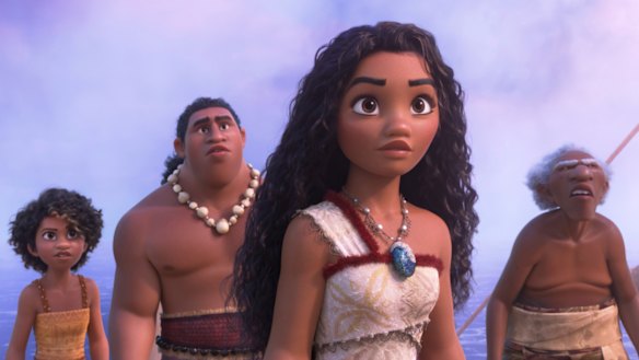 Moana goes on a new adventure in Moana 2.