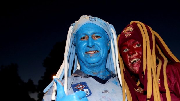 About 40,000 fans will be allowed to watch State of Origin games in NSW and Queensland. 