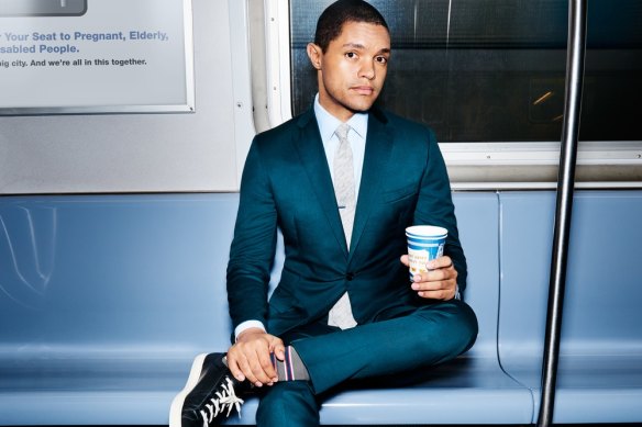 The Daily Show, hosted by comedian Trevor Noah, will screen on Network 10's new multichannel 10 Shake.
