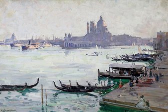 Arthur Streeton’s Evening, Venice (1908).