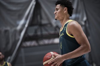 Boomers guard Josh Green is savouring his first Olympics for Australia.