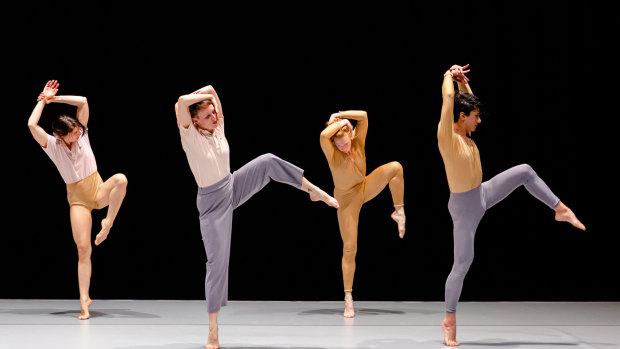 A striking choreographic sequence from Jo Lloyd's Overture.
