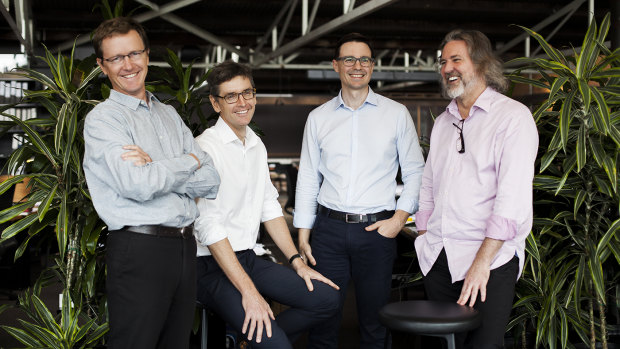 m3architecture directors (L-R): Michael Christensen, Michael Banney, Ben Vielle and Michael Lavery.