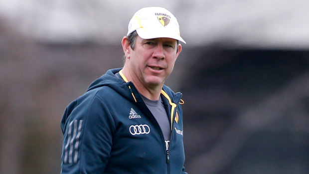 Brett Ratten is leaving the Hawks.