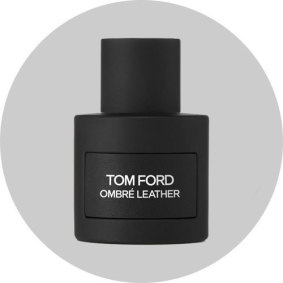 “Ombré Leather” by Tom Ford is Joe Donovan’s preferred fragrance.