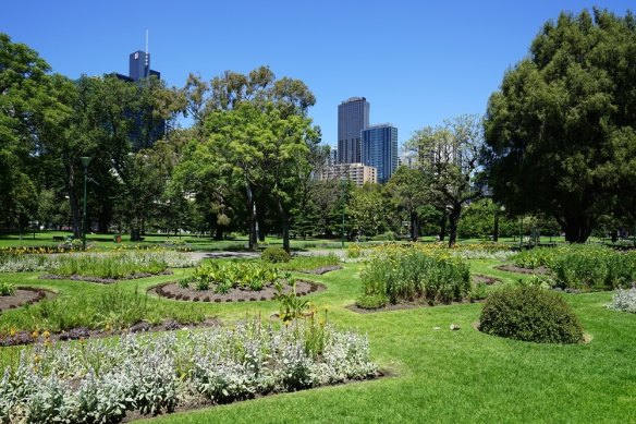 Carlton Gardens in Melbourne.