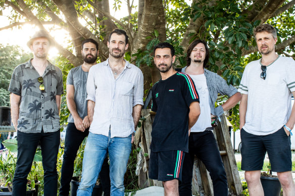 The Cat Empire, pictured in 2020, has postponed its three shows with the Melbourne Symphony Orchestra.