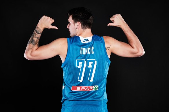 Basketball star Luka Doncic led Slovenia to the Tokyo Olympics.