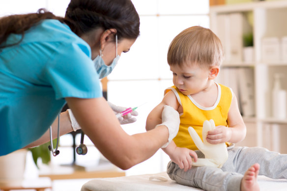 Victorian councils provide 45 per cent of vaccines for children aged two months to four years.