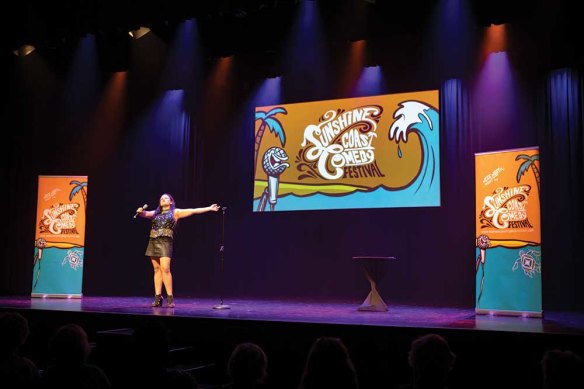 Have your funny bones tickled at the Sunshine Coast Comedy Festival.