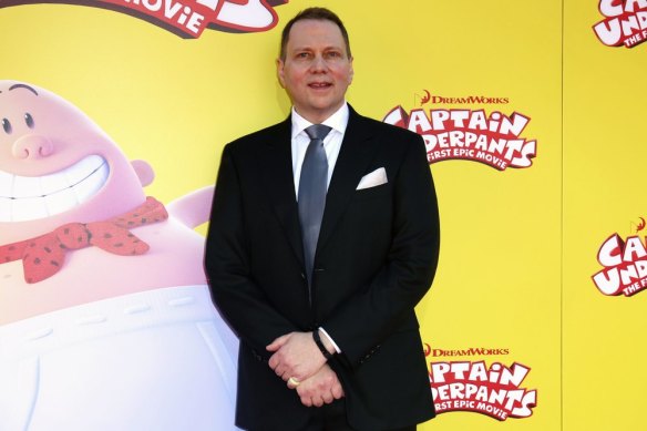 Captain Underpants author Dav Pilkey. 