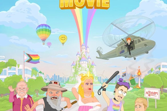 Mark Nicholson, the creator of Pauline Hanson’s A Super Progressive Movie, is a One Nation candidate for the Victorian upper-house 
