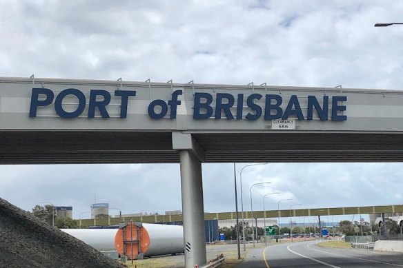 The two men entered a freight yard at the Port of Brisbane on June 12, 2020 intending to retrieve cocaine from a shipping container.