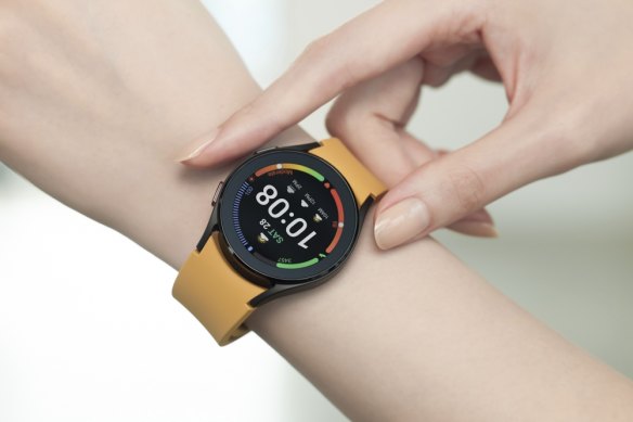 Samsung’s Galaxy Watch4 is powered by Google’s WearOS.