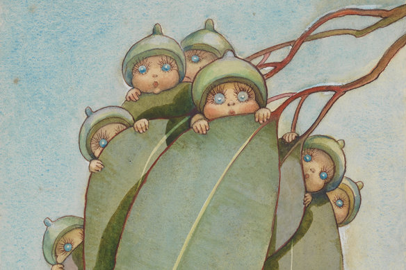 "I think you can influence children through books." May Gibb's gumnut-babies.