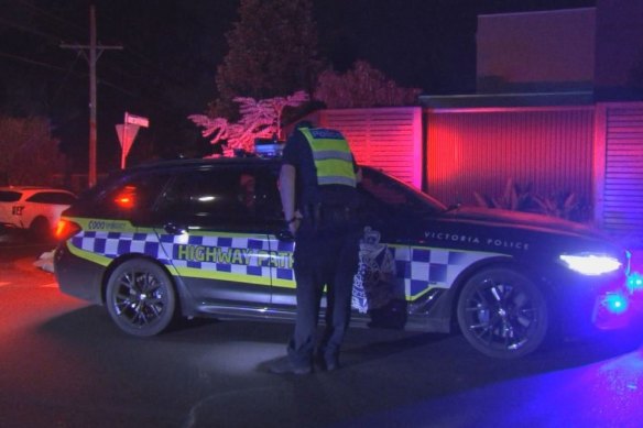 According to Victoria Police one firearm was used during the incident, which occurred at the mother’s property.
