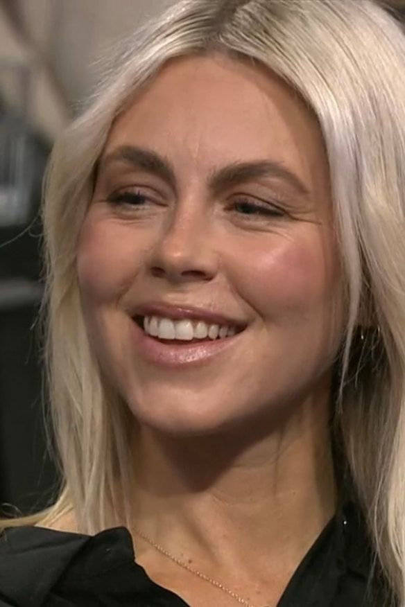 Annabel Walker appearing on SBS’s Insight program.