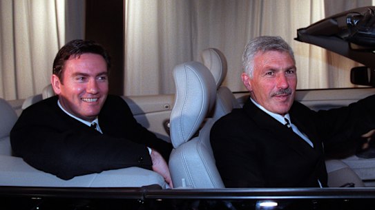 Driver's seat: McGuire poached coaching great Mick Malthouse from West Coast