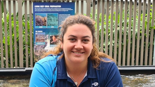 Marine biologist Amelia Keynes