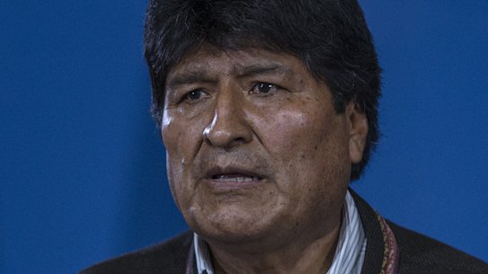 Bolivia's President Evo Morales.