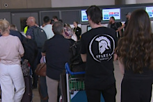 Perth Airport was hit with a mass power outage, which Western Power say was caused by a bushfire that broke out in Perth Hills.