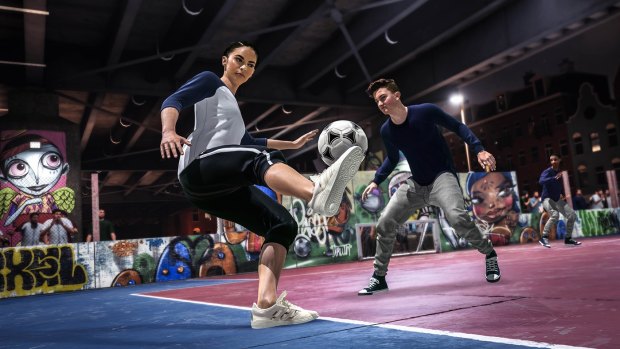 Volta brings some a much-needed change to the standard FIFA football.