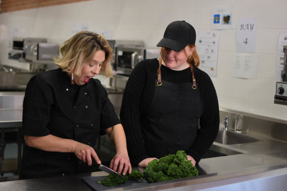 Teaching hospitality was a natural progression, Megan Renwick said. 