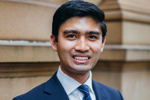 NSW Young Liberal president Chaneg Torres.